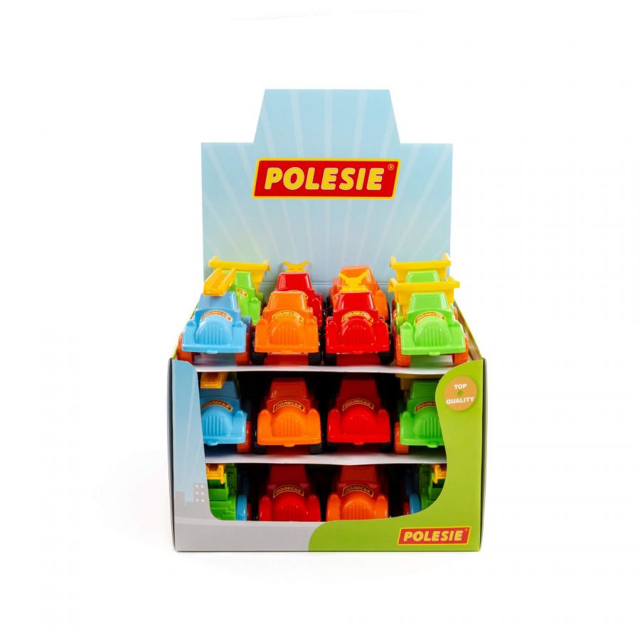 "Борька", автомобиль (дисплей №12) Polesie (в дисплее 27 шт)