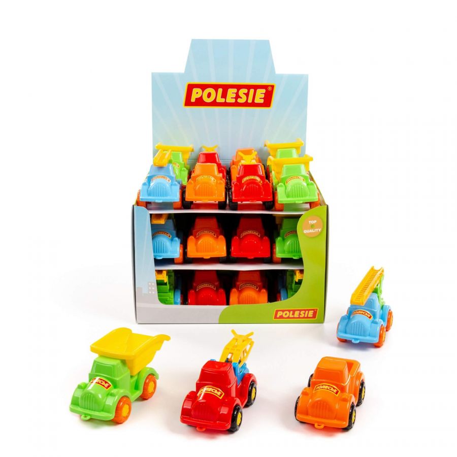 "Борька", автомобиль (дисплей №12) Polesie (в дисплее 27 шт)