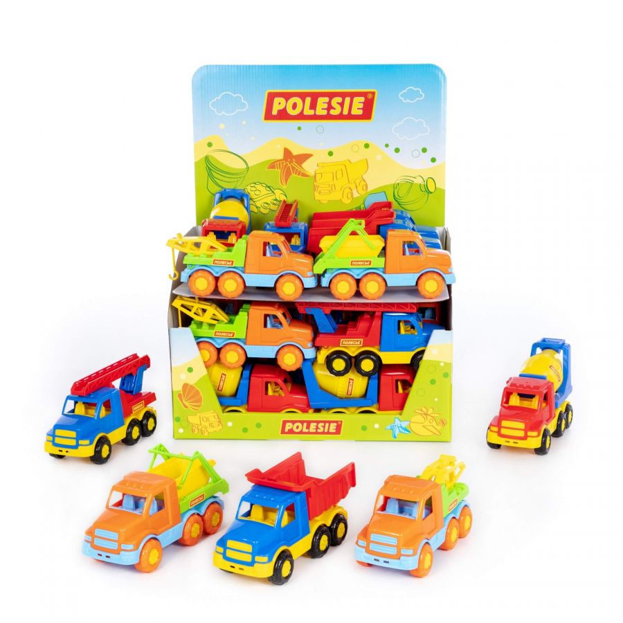 "Гоша", автомобиль (дисплей №35) Polesie (в дисплее 18 шт)