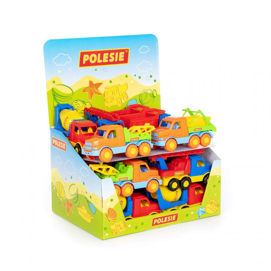 "Гоша", автомобиль (дисплей №35) Polesie (в дисплее 18 шт)
