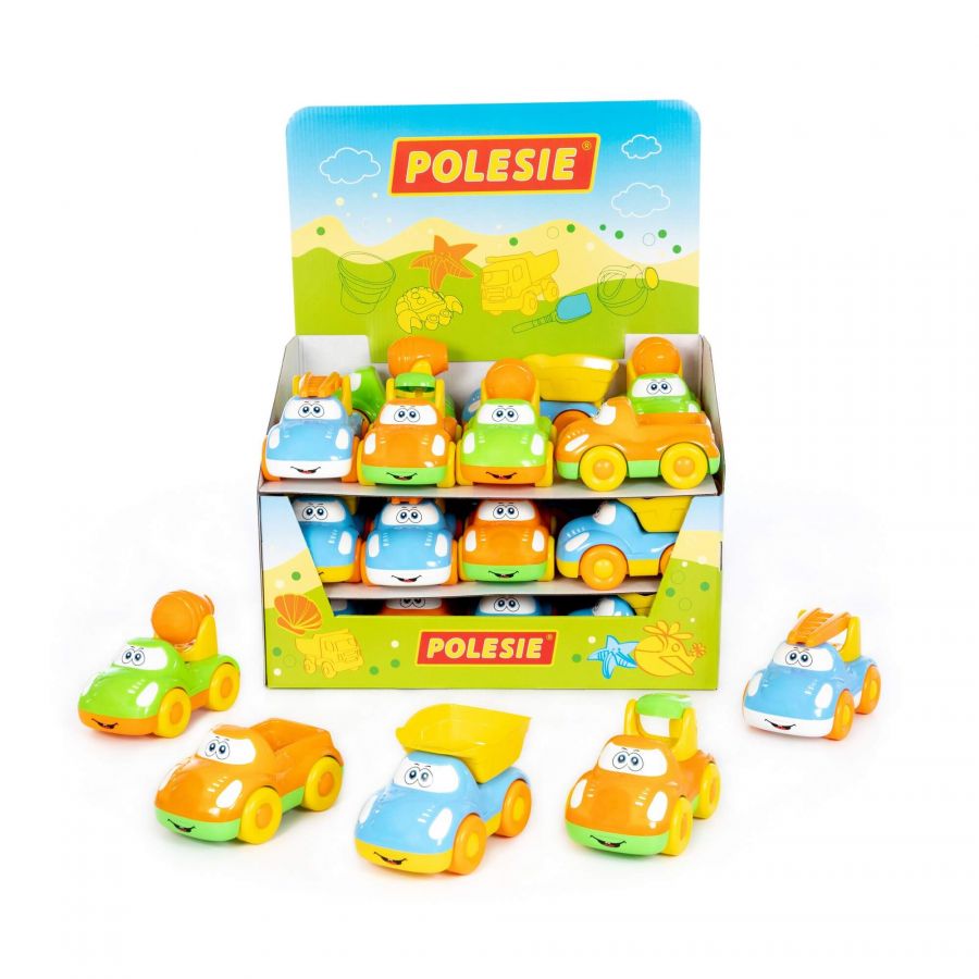 "Дружок", автомобиль (дисплей №19) Polesie (в дисплее 21 шт)