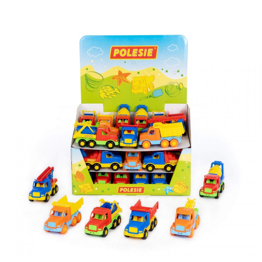"Максик", автомобиль (дисплей №15) Polesie (в дисплее 34 шт)