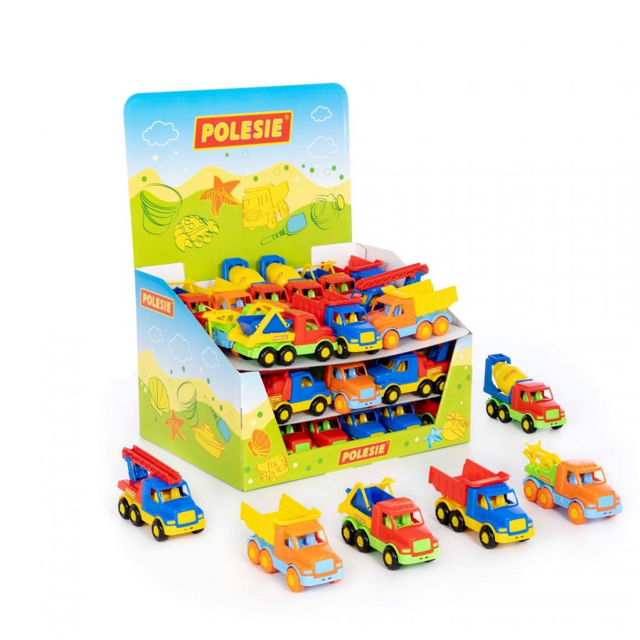 "Максик", автомобиль (дисплей №15) Polesie (в дисплее 34 шт)