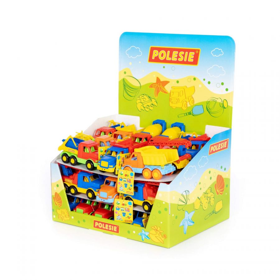 "Максик", автомобиль (дисплей №15) Polesie (в дисплее 34 шт)