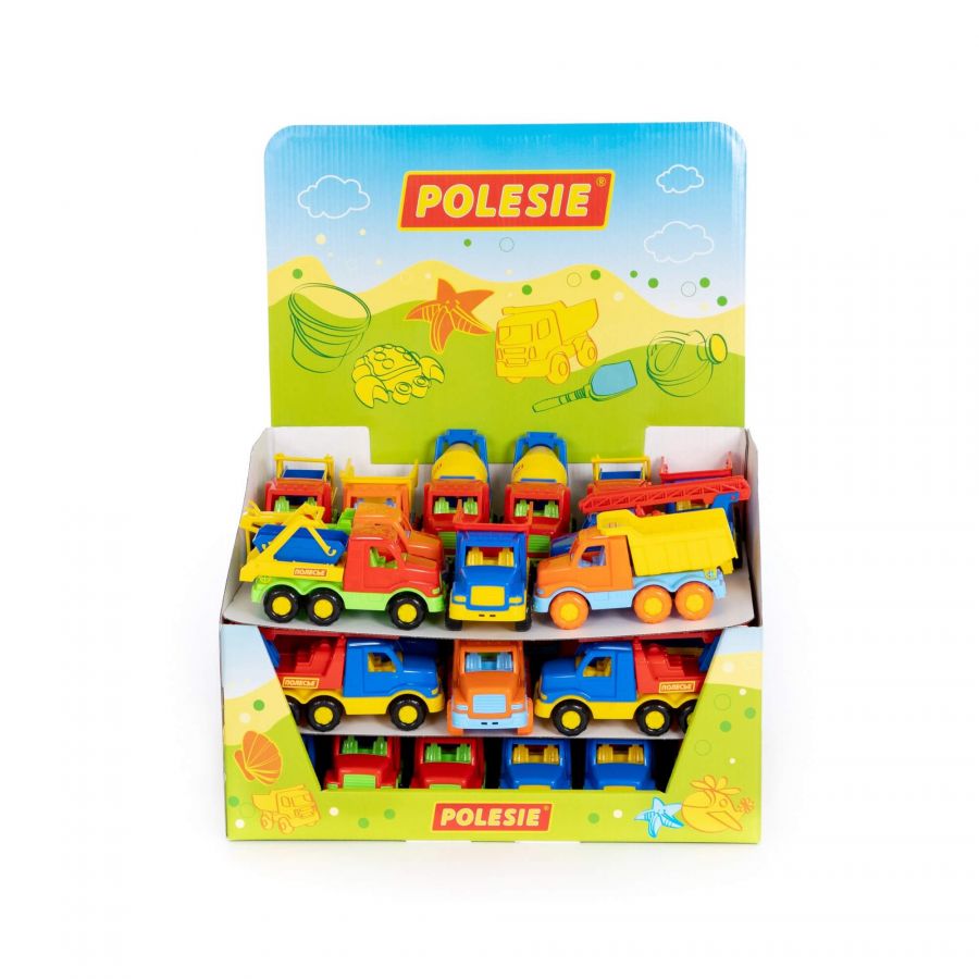 "Максик", автомобиль (дисплей №15) Polesie (в дисплее 34 шт)
