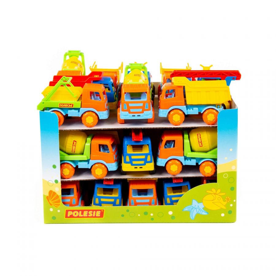 "Тёма", автомобиль (дисплей №34) Polesie (в дисплее 30 шт)