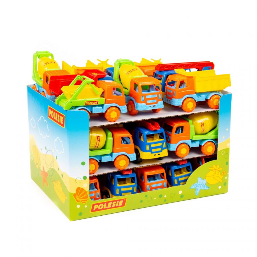 "Тёма", автомобиль (дисплей №34) Polesie (в дисплее 30 шт)