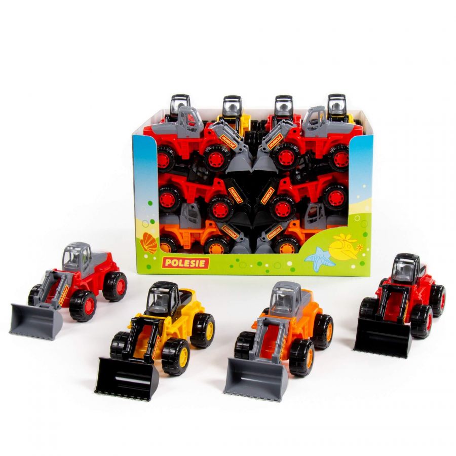 "Умелец", трактор-погрузчик (дисплей №85) Polesie (в дисплее 18 шт)