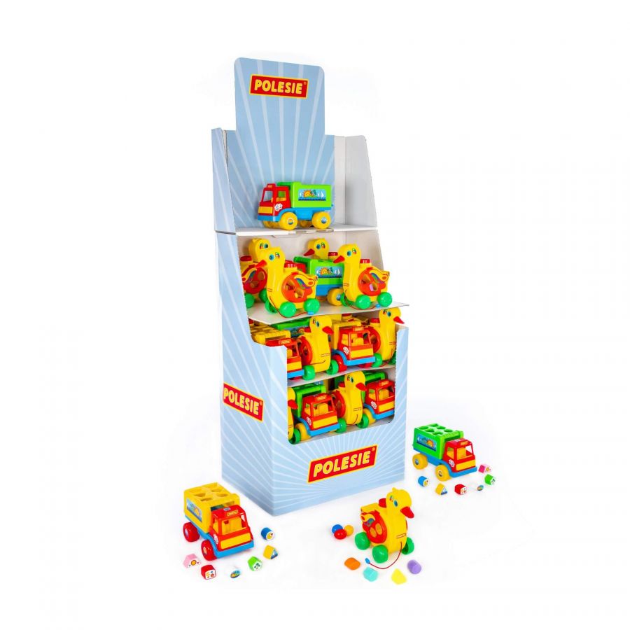 Игрушка развивающая (дисплей №70) Polesie (в дисплее 28 шт)