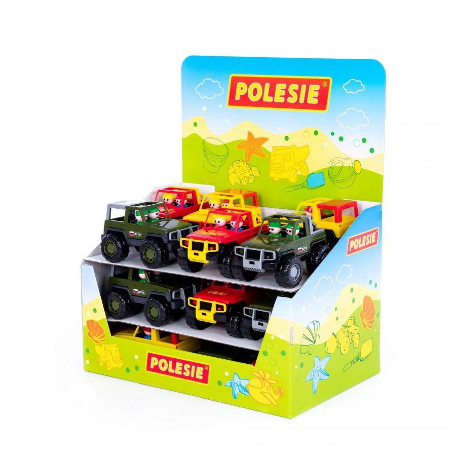 Автомобиль (дисплей №18) Polesie (в дисплее 18 шт)