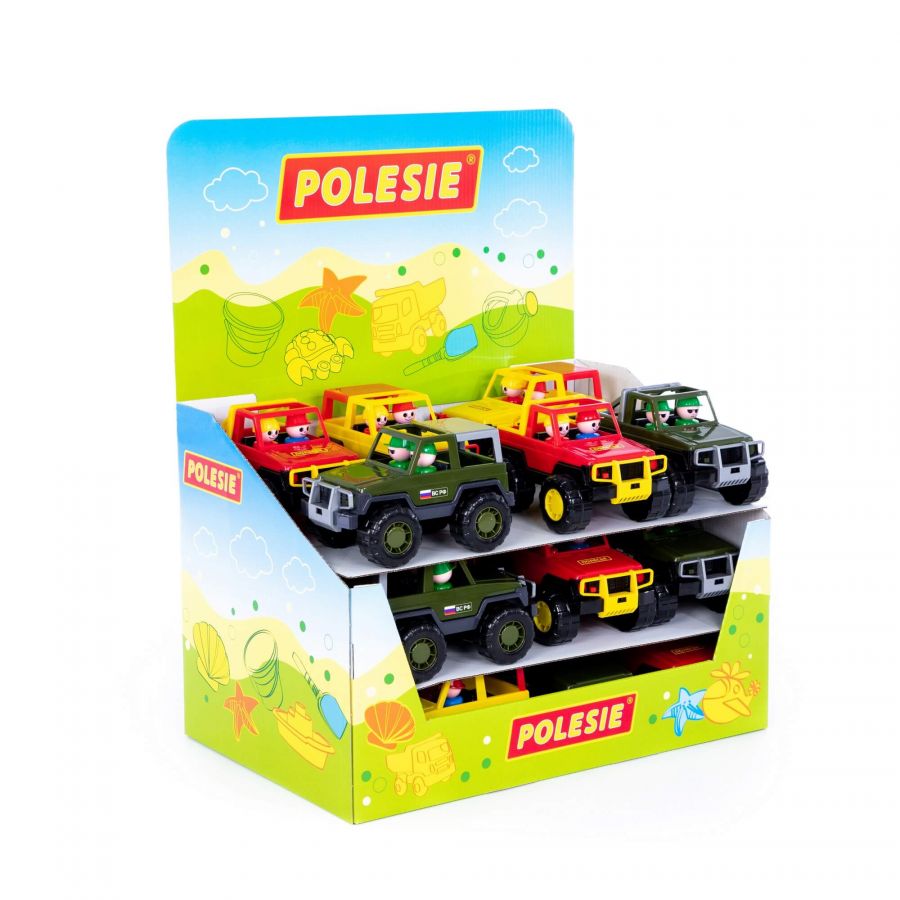 Автомобиль (дисплей №18) Polesie (в дисплее 18 шт)