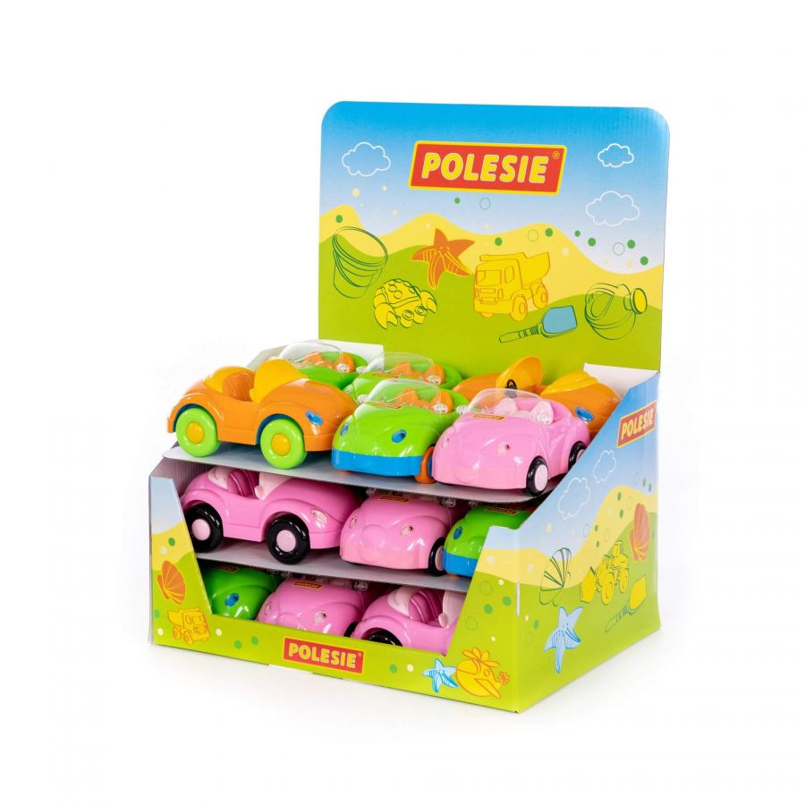 Автомобиль (дисплей №69) Polesie (в дисплее 18 шт)