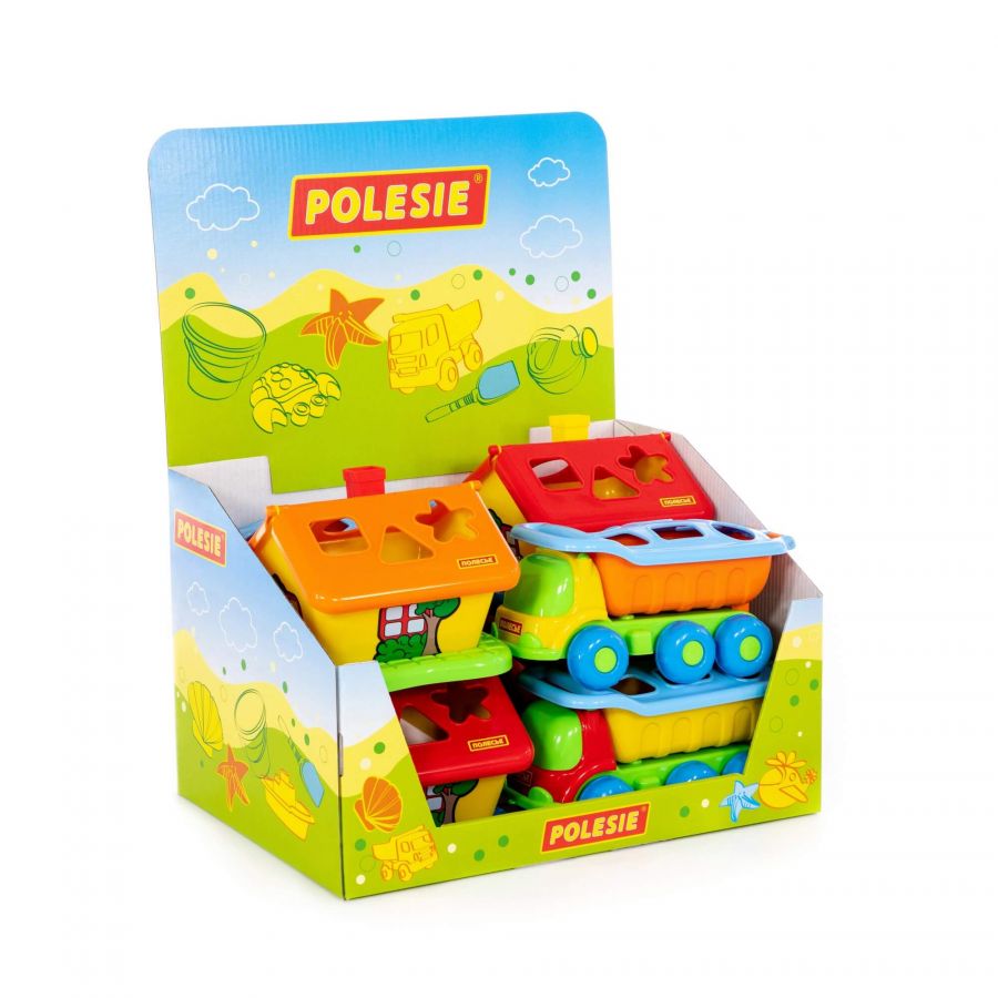 Игрушка развивающая (дисплей №76) Polesie (в дисплее 8 шт)