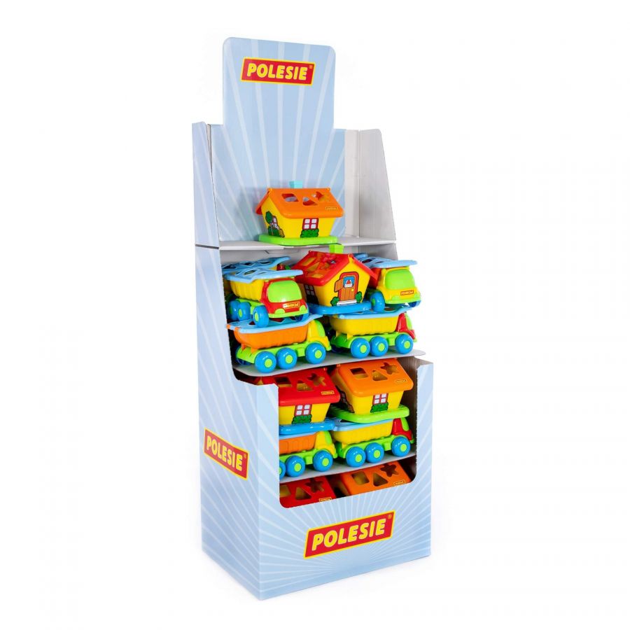Игрушка развивающая (дисплей №77) Polesie (в дисплее 27 шт)