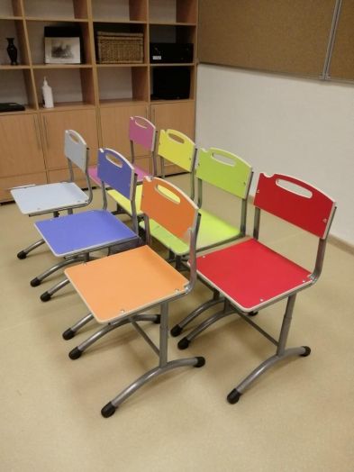 Стул ученический, регулируемый NOVA (Бук)