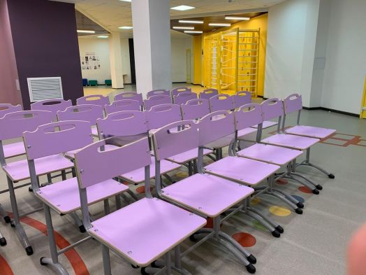 Стул ученический, регулируемый NOVA (Фиолетовый)