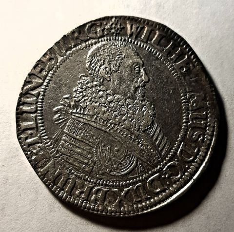 1 талер 1622 Брауншвейг Харбург RARE Мойсбург UNC