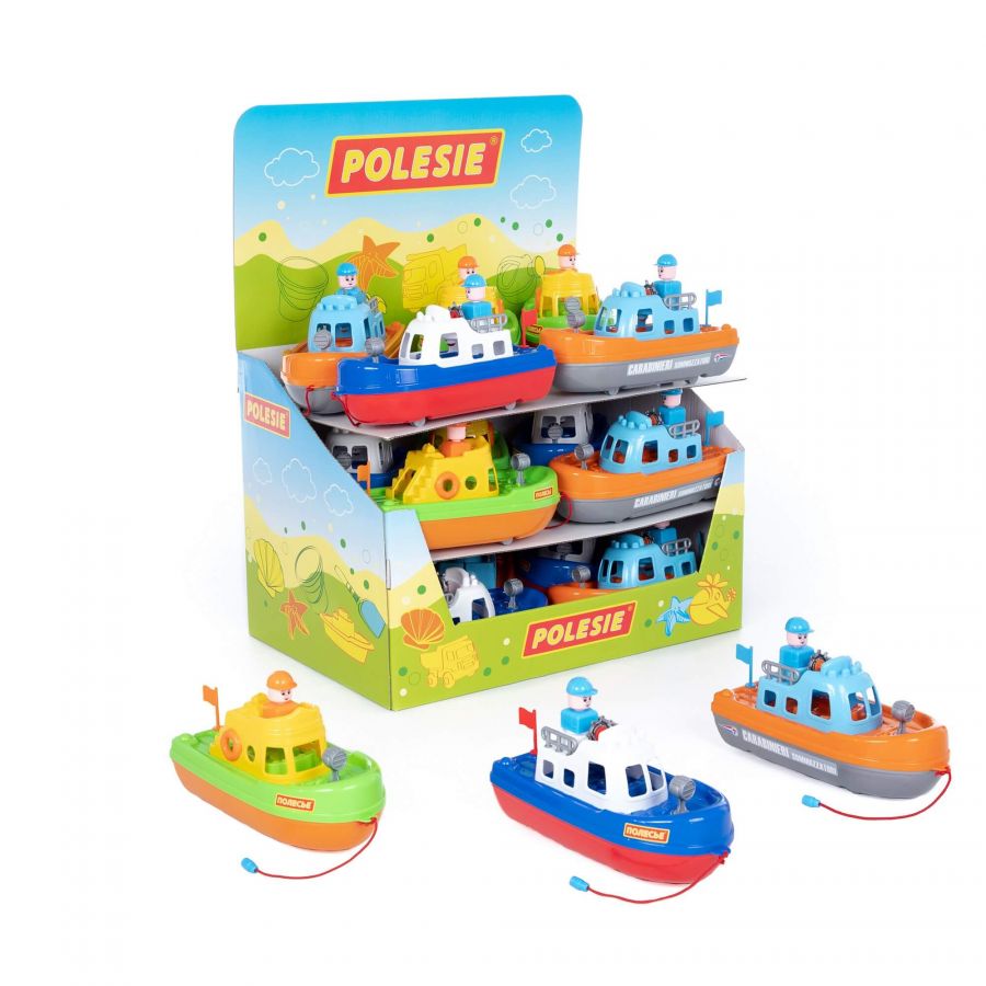 Катер (дисплей №7) Polesie (в дисплее 15 шт)