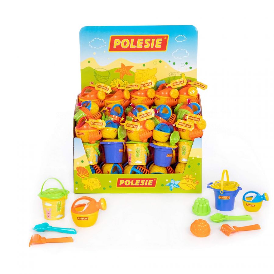 Набор песочный (дисплей №49) Polesie (в дисплее 37 наборов)