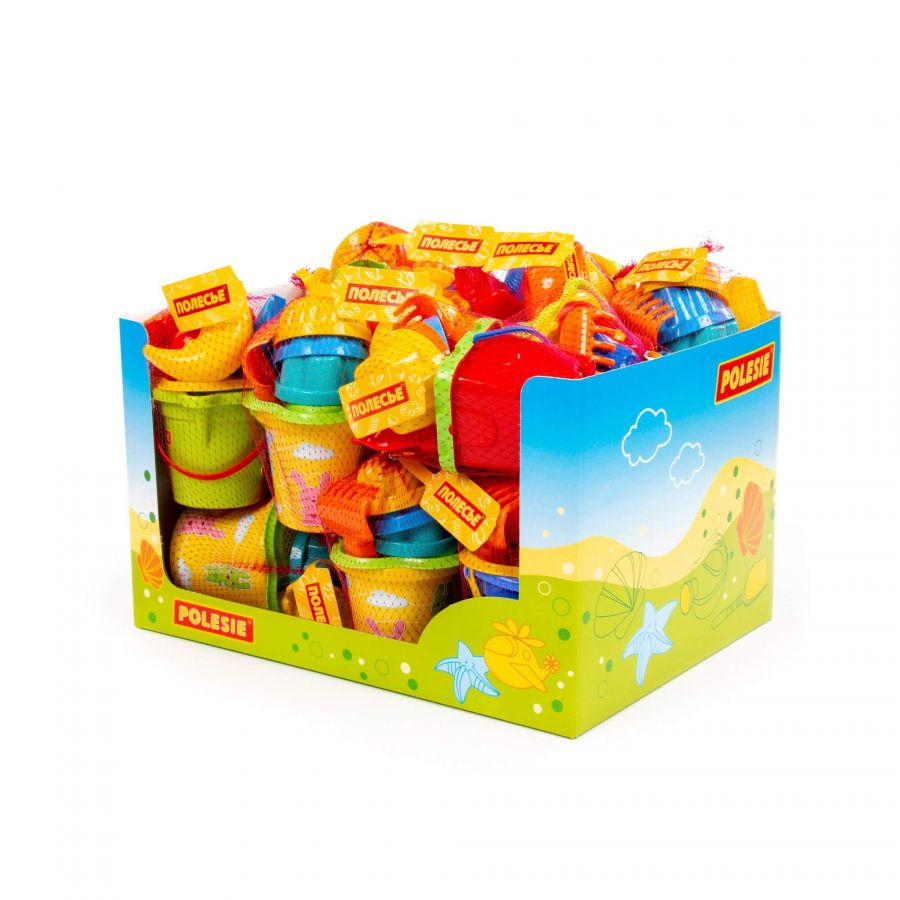 Набор песочный (дисплей №51) Polesie (в дисплее 18 наборов)