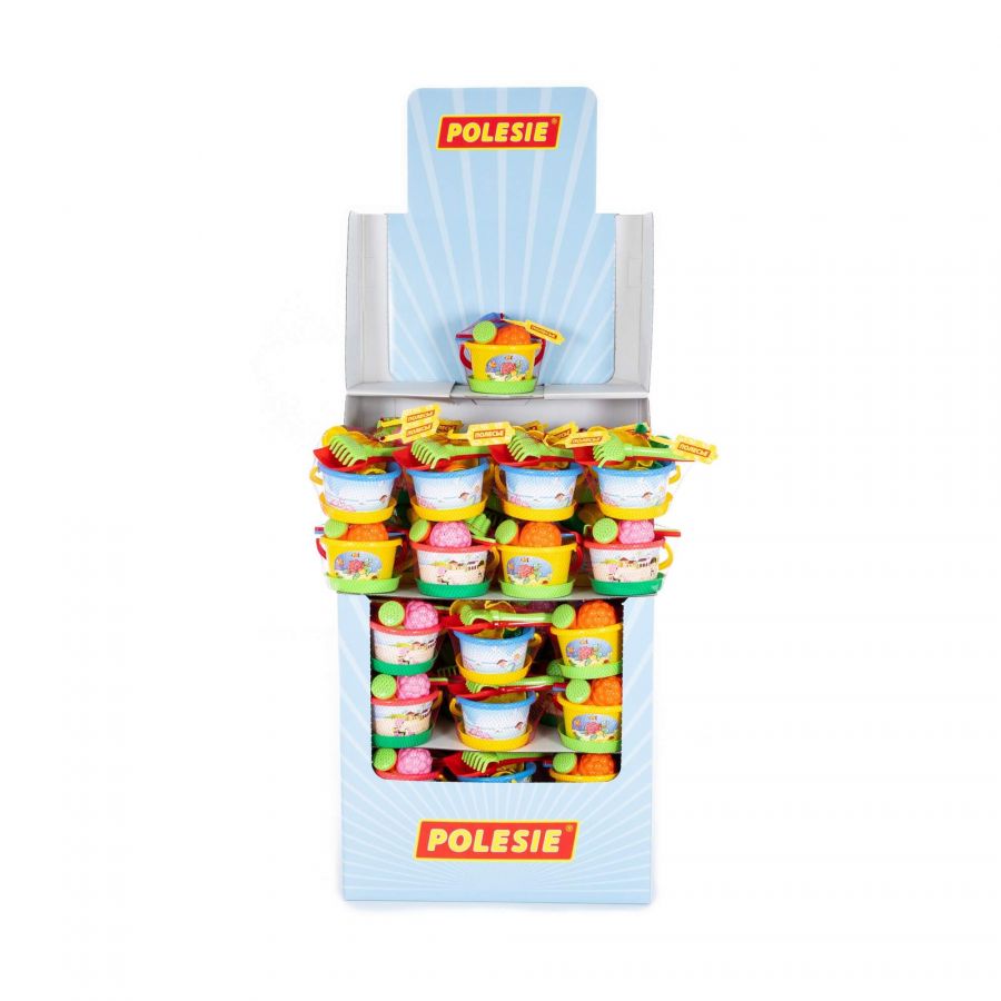 Набор песочный (дисплей №55) Polesie (в дисплее 57 наборов)