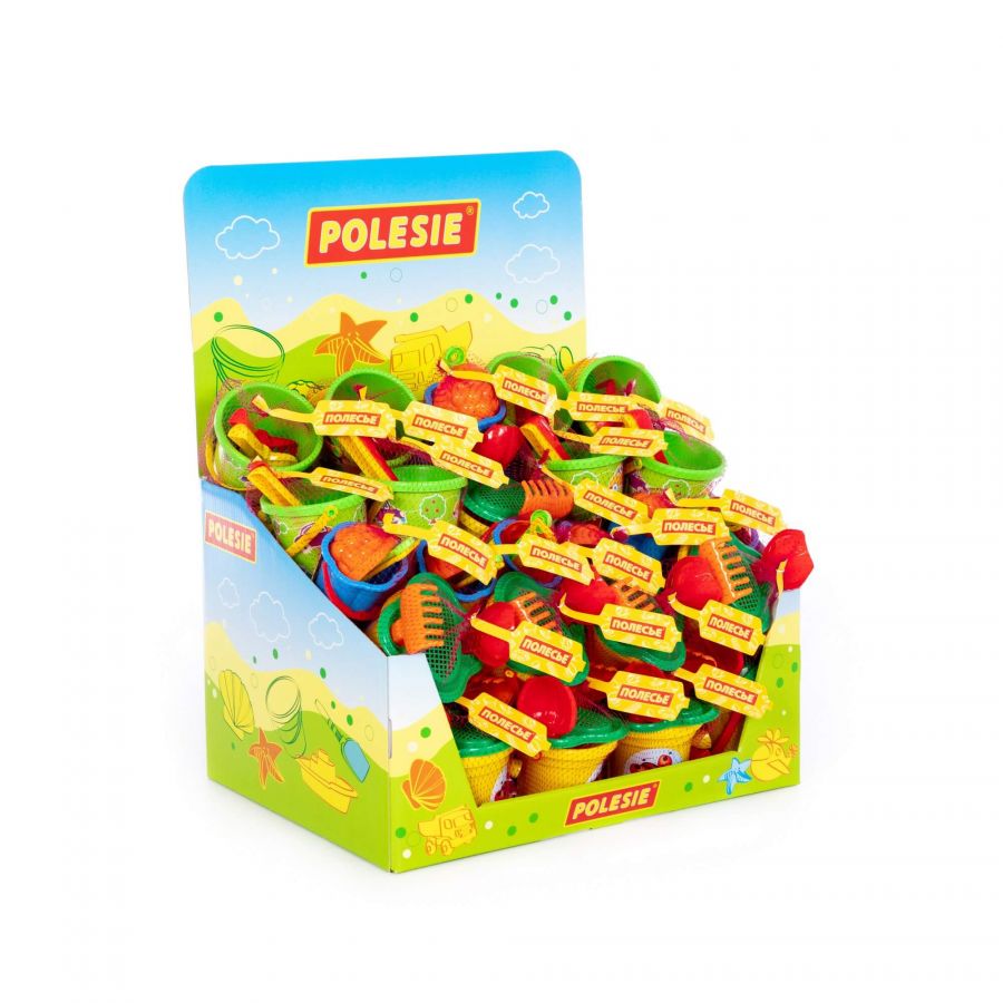 Набор песочный (дисплей №63) Polesie (в дисплее 54 набора)