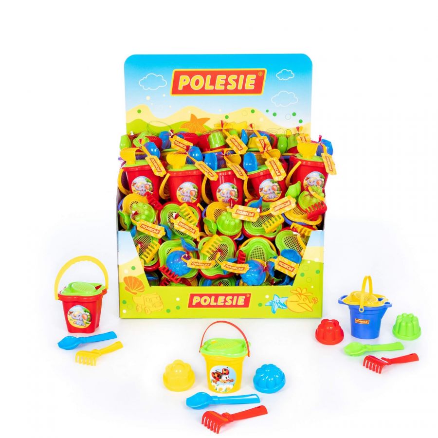 Набор песочный (дисплей №79) Polesie (в дисплее 45 наборов)