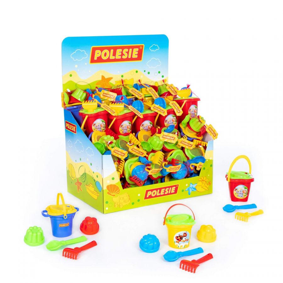 Набор песочный (дисплей №79) Polesie (в дисплее 45 наборов)