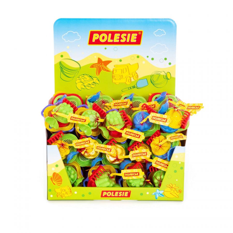 Набор песочный (дисплей №81) Polesie (в дисплее 29 наборов)