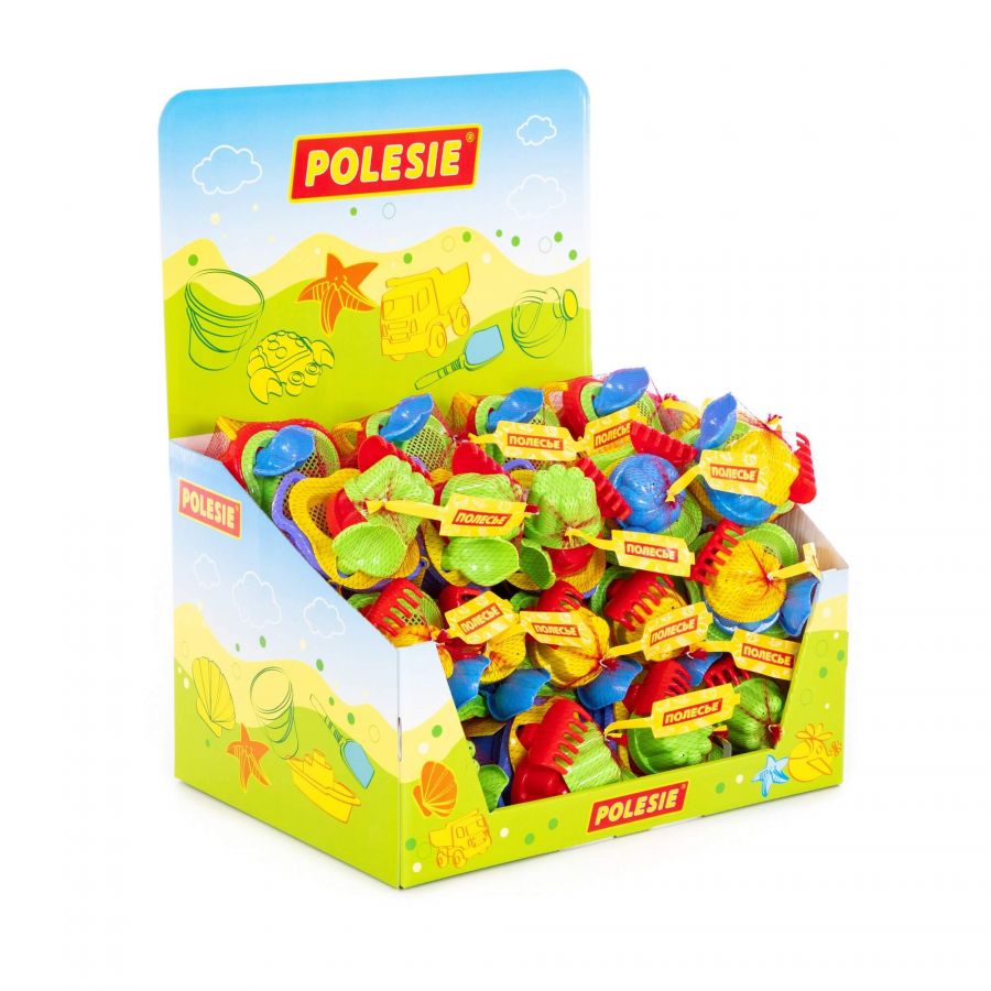 Набор песочный (дисплей №81) Polesie (в дисплее 29 наборов)