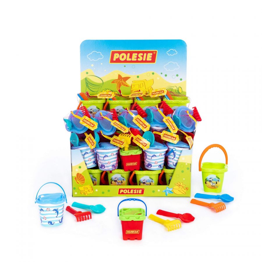 Набор песочный (дисплей №82) Polesie (в дисплее 37 наборов)