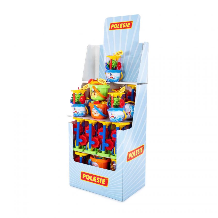 Набор песочный (дисплей №83) Polesie (в дисплее 36 наборов)