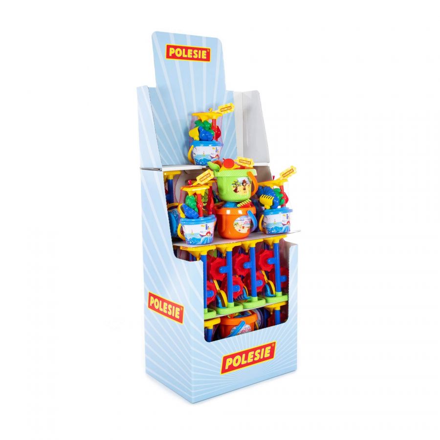 Набор песочный (дисплей №83) Polesie (в дисплее 36 наборов)
