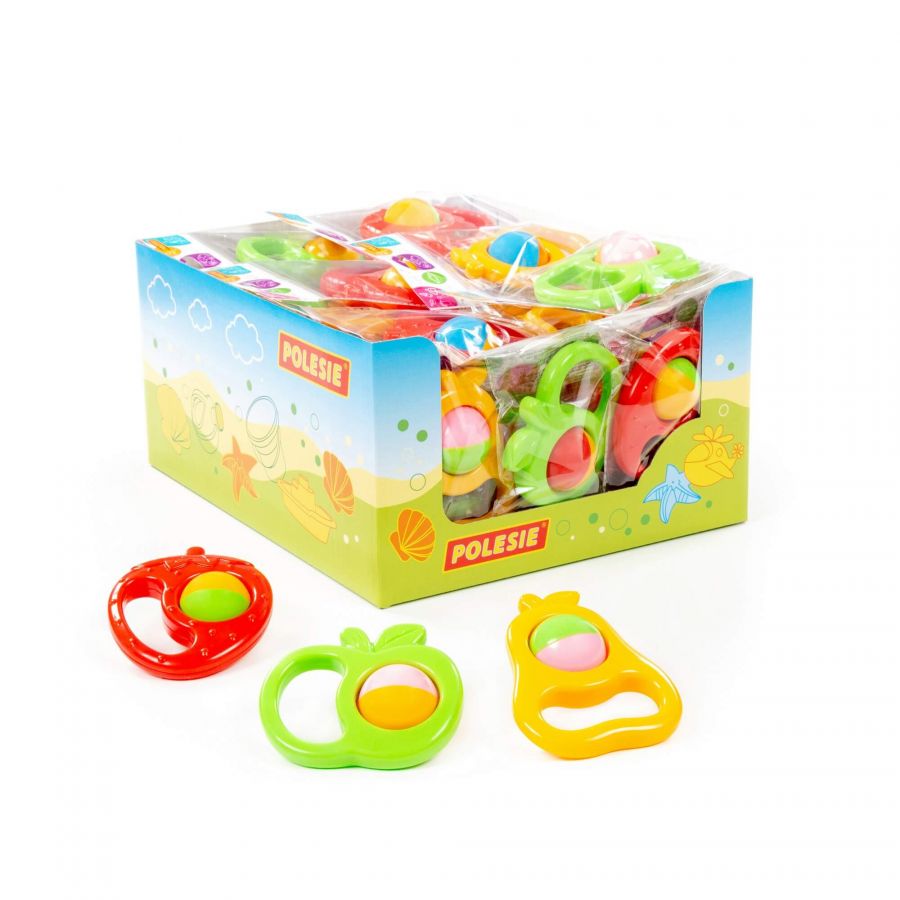 Погремушка (дисплей №74) Polesie (в дисплее 48 шт)