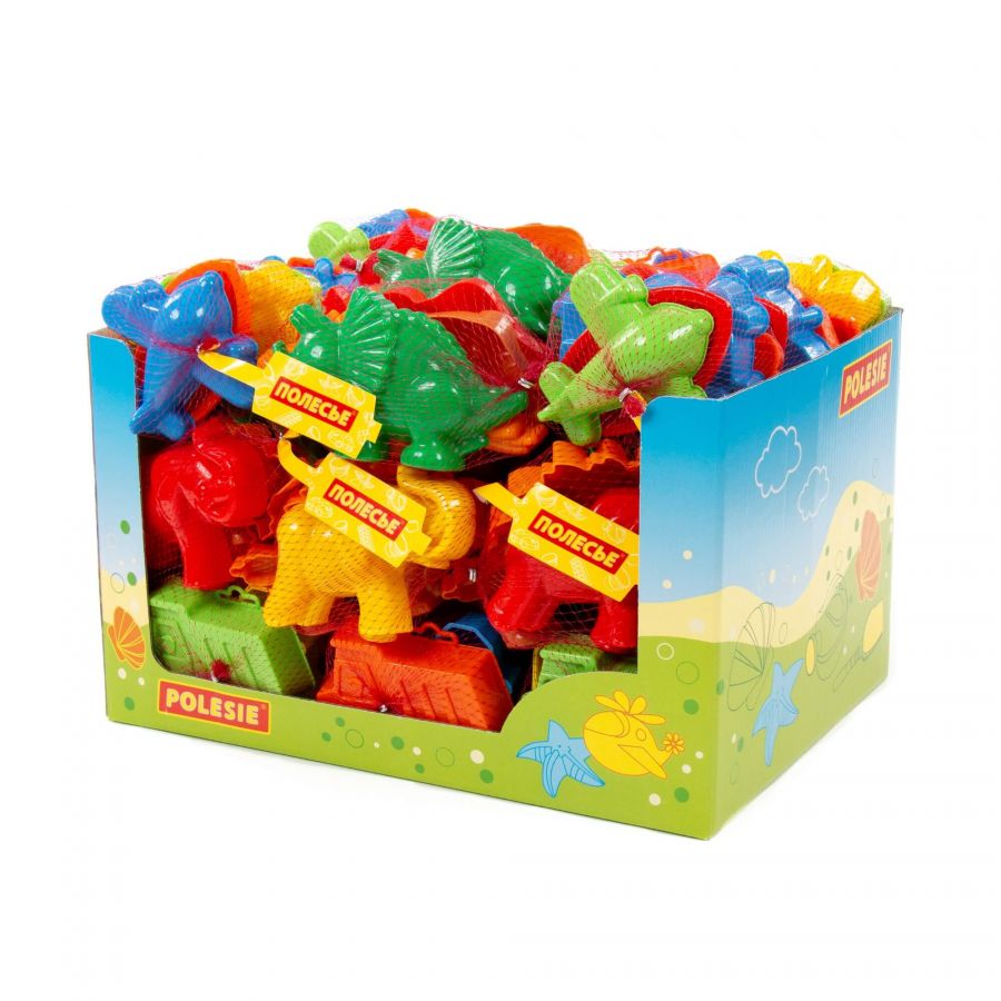 Формочки (дисплей №4) Polesie (в дисплее 24 шт)
