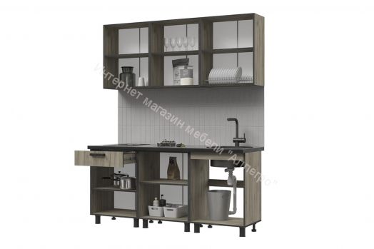 Кухонный гарнитур "Эдинбург" 1,6 м