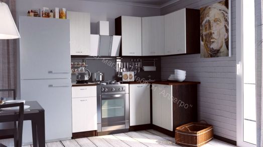 Кухонный гарнитур Полина прайм угловой 1400*1200 мм