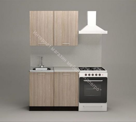 Кухонный гарнитур Светлана мини 1000 мм