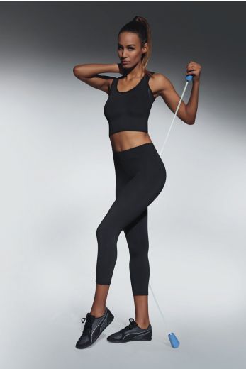 Легинсы женские для фитнеса BAS BLEU Forcefit 70, комплект 2 шт., черный