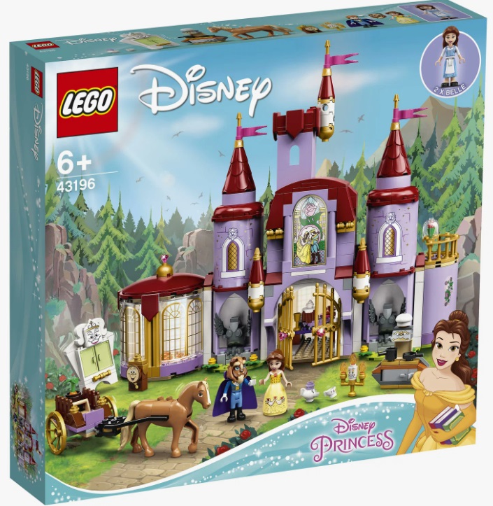 Конструктор LEGO Disney Princess 43196 Конструктор лего Принцессы Дисней Замок Белль и Чудовища