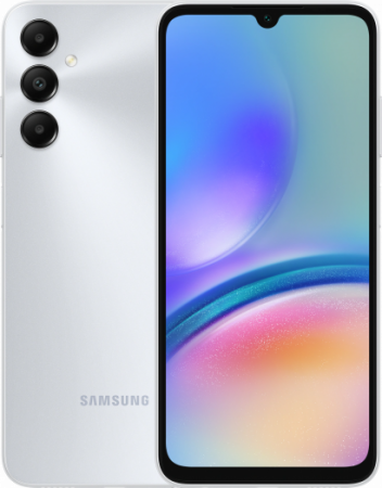 Samsung Galaxy A05s 4/64 ГБ, Dual nano SIM, серебристый RU