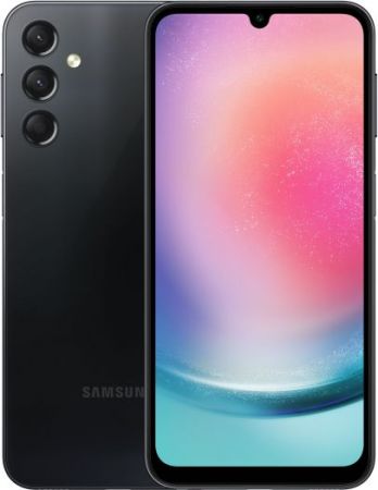 Samsung Galaxy A24 4/128 ГБ, Dual nano SIM, черный KZ