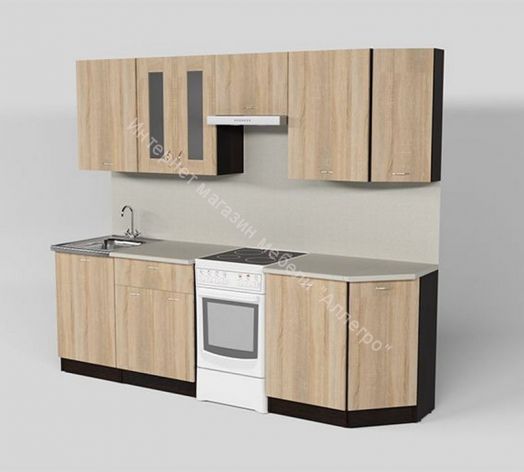 Кухонный гарнитур Симона базис 2400 мм