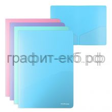 Конверт А4 2 кармана Diagonal Pastel непрозрачный ErichKrause 53602