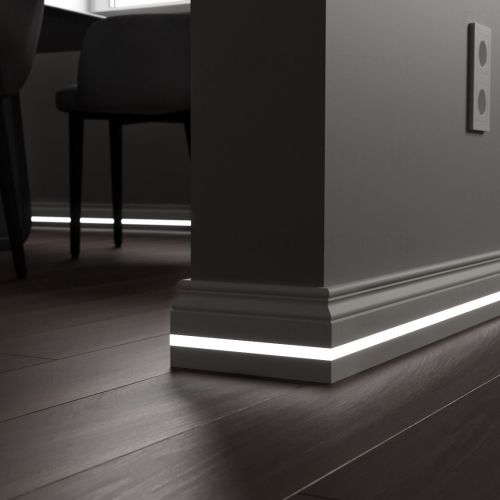 Плинтус c LED подсветкой Джорджия