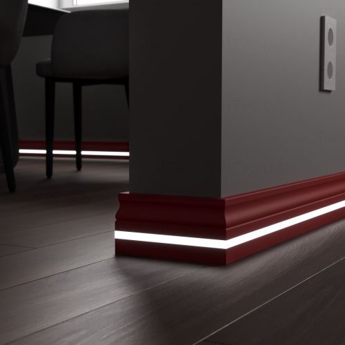 Плинтус c LED подсветкой Луизиана