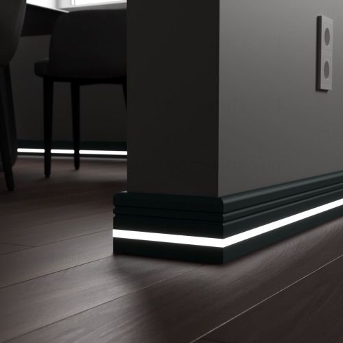 Плинтус c LED подсветкой Мичиган