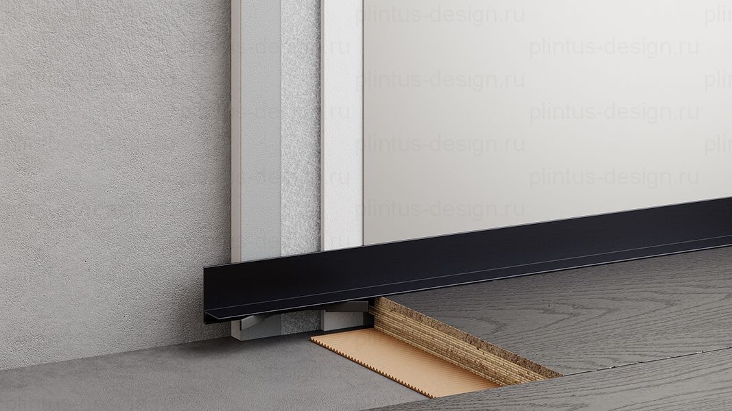 L-образный щелевой плинтус ФЕСО любой цвет по RAL