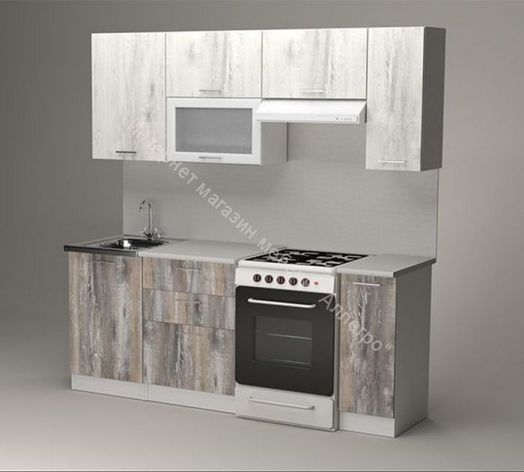 Кухонный гарнитур Инна ультра 2000 мм