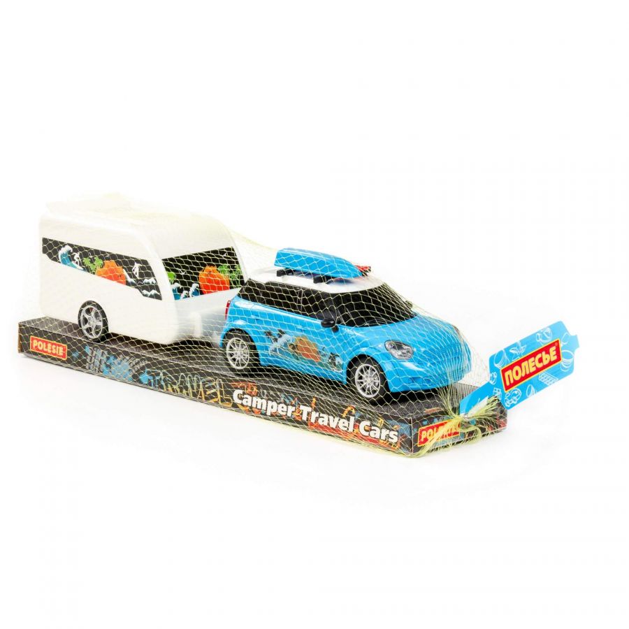 Автомобиль "Круиз" с прицепом (в лотке)